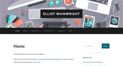 Desktop Screenshot of elliotwainwright.com